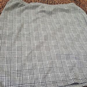 Ashley Stewart Plaid Skirt